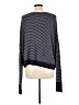 Eileen Fisher Stripes Blue Pullover Sweater Size L - photo 2