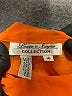 Laura & Jayne 100% Polyester Orange Short Sleeve Top Size 10 - photo 7