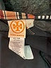 Tory Burch Stripes Black Brown Swimsuit Bottoms Size L - photo 3