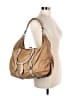 Botkier 100% Leather Solid Brown Tan Leather Shoulder Bag One size - photo 2
