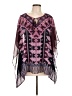 Rose + Olive 100% Polyester Purple Kimono Size L - photo 1