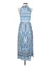 Lulus 100% Polyester Paisley Blue Cocktail Dress Size S - photo 1
