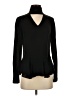 Diane von Furstenberg 100% Silk Black Blouse Size 0 - photo 1