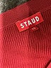 STAUD Burgundy Cardigan Size XS - photo 7