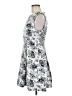 Forever 21 Contemporary 100% Polyester Print Gray Silver Cocktail Dress Size M - photo 5