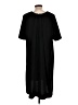 Cos 100% Polyester Solid Black Casual Dress Size EU 42 / US 12 - photo 2