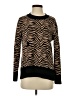 Banana Republic Animal Print Black Pullover Sweater Size S - photo 1
