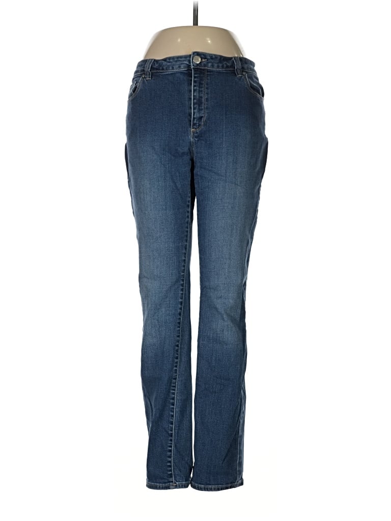 Pre-owned Susan Graver Jeans In Blue