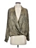 WYLDR 100% Polyester Gold Cardigan Size S - photo 1