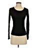Active Basic Black Long Sleeve T-Shirt Size S - photo 1