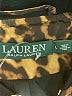 Lauren by Ralph Lauren 100% Polyester Animal Print Gold Jacket Size L - photo 3