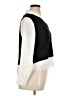 Sioni Color Block Black Sleeveless Blouse Size XL - photo 4