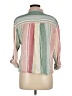 Harper Stripes Green 3/4 Sleeve Button-Down Shirt Size M - photo 2