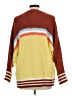 Davi & Dani Color Block Yellow Poncho Size L - photo 2