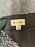 Cremieux 100% Polyester Metallic Silver Formal Skirt Size S - photo 4