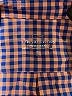 Vineyard Vines Performance Checkered-gingham Blue Long Sleeve Button-Down Shirt Size 12 - 14 - photo 3