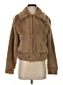 4SI3NNA 100% Polyester Brown Faux Fur Jacket Size 2X - photo 1