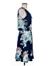 verse Floral Blue Casual Dress Size M - photo 4