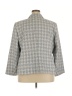 Bar III 100% Polyester Houndstooth Gray Blazer Size 3X - photo 2