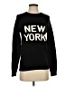 Ellsworth & Ivey Graphic Black Pullover Sweater Size XS - photo 1
