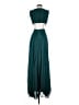 Lulus 100% Polyester Teal Cocktail Dress Size S - photo 2