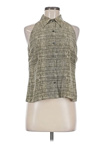Liz Claiborne Sleeveless Button-Down Shirt (view 1)