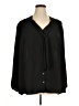 Ro & De 100% Recycled Polyester Black 3/4 Sleeve Blouse Size 1X - photo 1