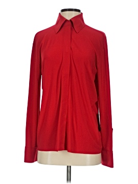 Norma Kamali Long Sleeve Blouse (view 1)