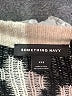 Something Navy Animal Print Silver Pullover Sweater Size XXS - photo 7