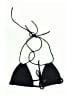 Montce Solid Black Swimsuit Top Size S (estimated) - photo 2