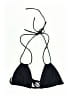 Montce Solid Black Swimsuit Top Size S (estimated) - photo 1