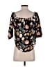 rue21 100% Polyester Black 3/4 Sleeve Blouse Size S - photo 2