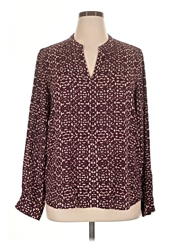 Ivanka Trump Long Sleeve Blouse (view 1)