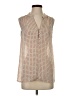 Lilla P 100% Polyester Ivory Sleeveless Blouse Size XS - photo 1