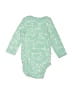 Carter's 100% Cotton Green Long Sleeve Onesie 3-6 MO / 6 MO - photo 1