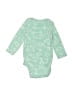 Carter's 100% Cotton Green Long Sleeve Onesie 3-6 MO / 6 MO - photo 2