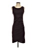 Leith Solid Brown Casual Dress Size S - photo 1