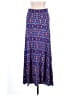 Lularoe Print Blue Casual Skirt Size M - photo 1
