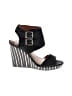 Arturo Chiang 100% Leather Black Wedges Size 7 - photo 1