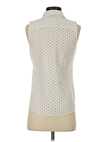 Ann Taylor Sleeveless Button-Down Shirt (view 2)