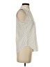 Ann Taylor Polka Dots Ivory Sleeveless Button-Down Shirt Size XS (petite) - photo 4