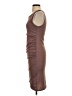 Leith Solid Brown Casual Dress Size S - photo 5