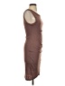 Leith Solid Brown Casual Dress Size S - photo 4