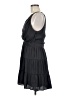 Naked Zebra 100% Polyester Solid Gray Cocktail Dress Size M - photo 5