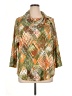 Ruby Rd. Green 3/4 Sleeve Blouse Size 1X - photo 1