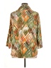 Ruby Rd. Green 3/4 Sleeve Blouse Size 1X - photo 2