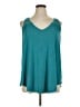 Torrid Aztec Or Tribal Print Argyle Graphic Floral Teal Sleeveless Blouse Size 1X Plus (1) - photo 1