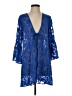 Lilly Pulitzer 100% Polyester Blue Kimono Size XS - photo 1