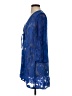 Lilly Pulitzer 100% Polyester Blue Kimono Size XS - photo 5