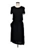 Simier Fariry Solid Black Casual Dress Size M - photo 1